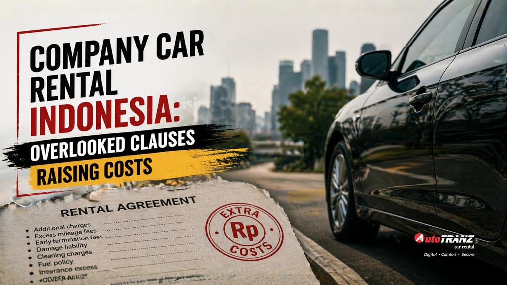 Company Car Rental in Indonesia: Overlooked Contract Terms That Increase Operational Costs